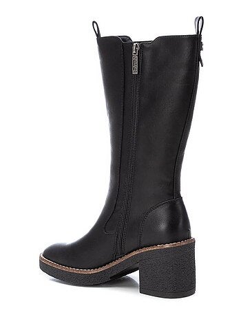 Bottes à talon à fermeture éclair Xti