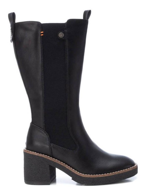 Bottes à talon à fermeture éclair Xti - Kiabi