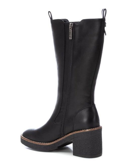 Bottes à talon à fermeture éclair Xti - Kiabi
