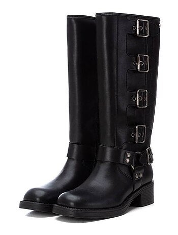 Bottes à talon à fermeture éclair Xti