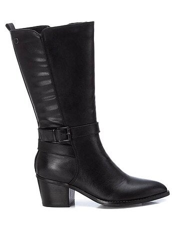 Bottes à talon à fermeture éclair Xti