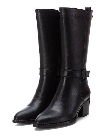 Bottes à talon à fermeture éclair Xti