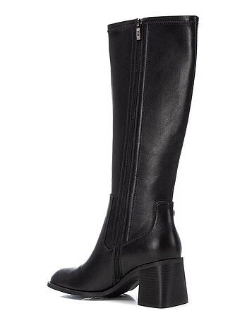 Bottes à talon à fermeture éclair Xti