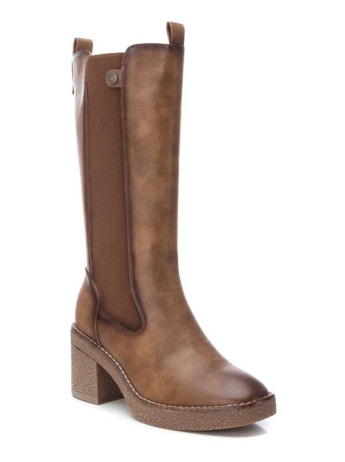 Bottes à talon à fermeture éclair Xti - Kiabi
