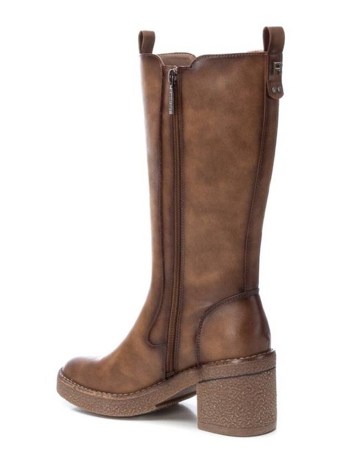 Bottes à talon à fermeture éclair Xti - Kiabi