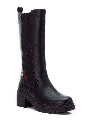Bottes à talon avec fermeture éclair Xti