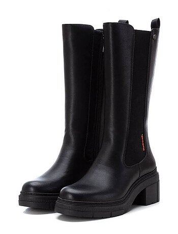 Bottes à talon avec fermeture éclair Xti