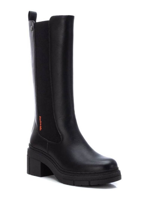Bottes à talon avec fermeture éclair Xti - Kiabi