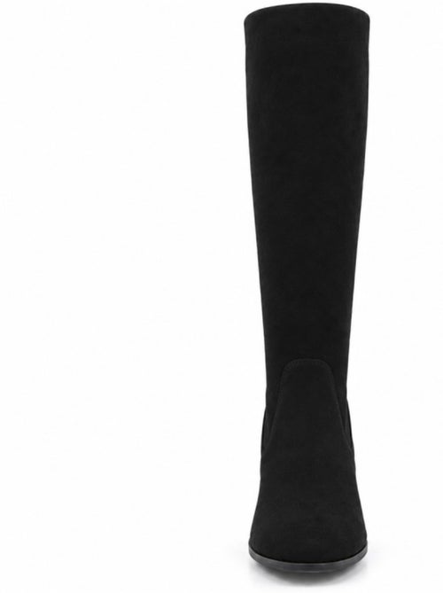 Bottes à talon cuir naturel purapiel - Kiabi Bottes à talon cuir naturel purapiel - Kiabi