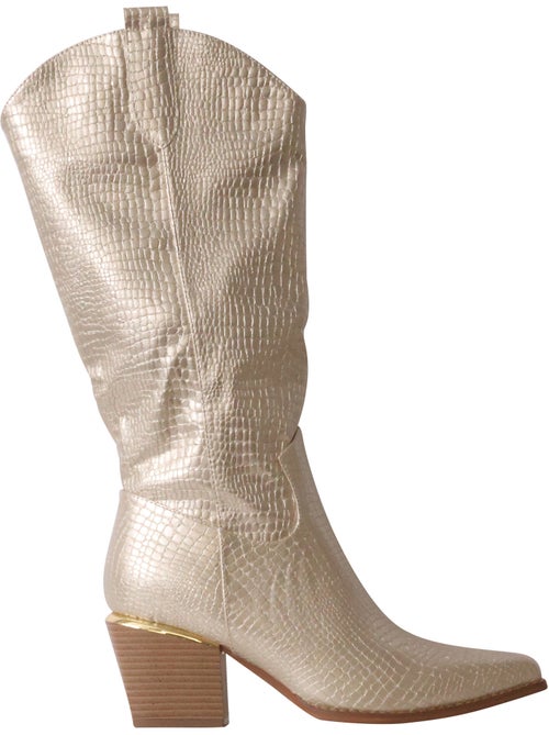 Bottes à Talon Findlay - Kiabi Bottes à Talon Findlay - Kiabi