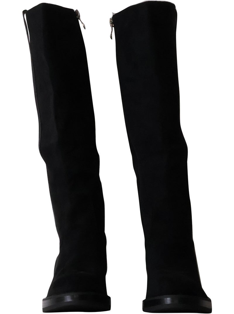 Bottes à talon joia Noir - Kiabi