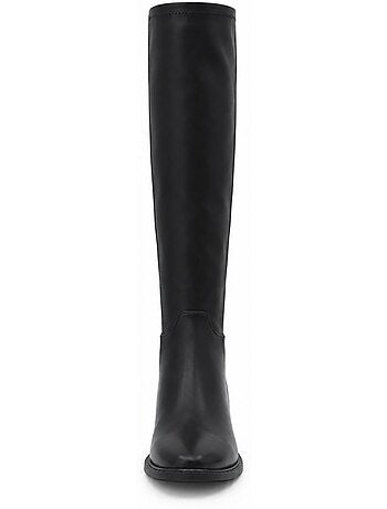 Bottes à talon matière synthétique montevita