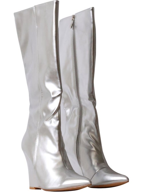 Bottes à Talon Zip Joia - Kiabi Bottes à Talon Zip Joia - Kiabi
