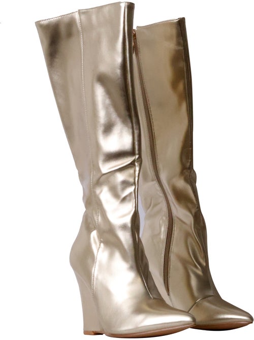 Bottes à Talon Zip Joia - Kiabi Bottes à Talon Zip Joia - Kiabi