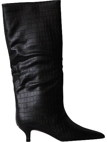 Bottes à talon zip joia