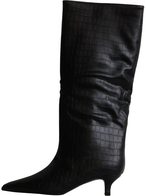 Bottes à talon zip joia - Kiabi Bottes à talon zip joia - Kiabi
