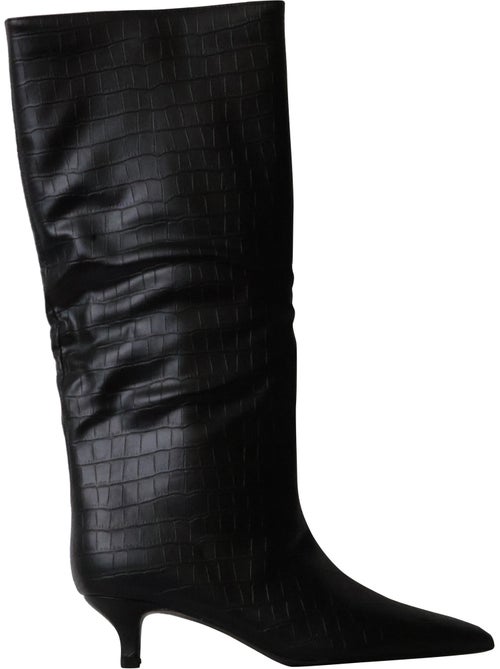 Bottes à talon zip joia - Kiabi Bottes à talon zip joia - Kiabi