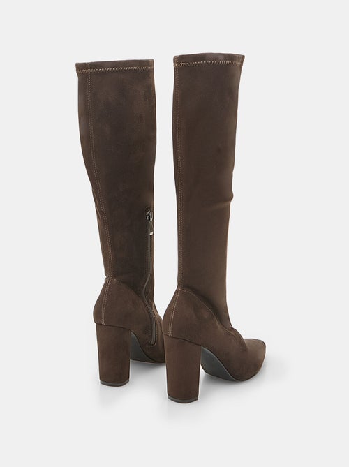Bottes à talons s bata - Kiabi Bottes à talons s bata - Kiabi
