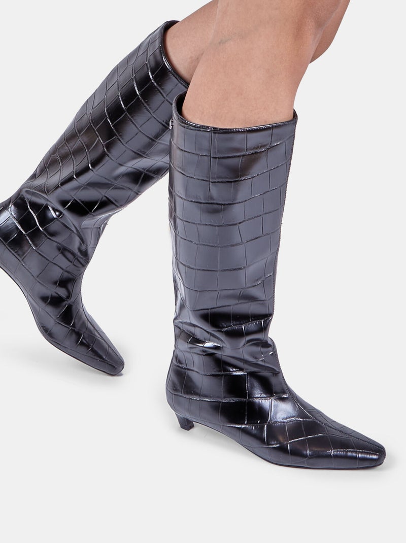 Bottes à talons s Bata Red Label Noir - Kiabi