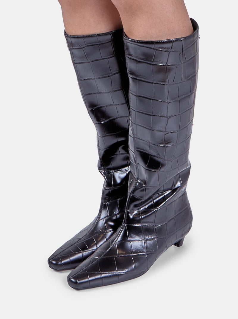 Bottes à talons s Bata Red Label Noir - Kiabi