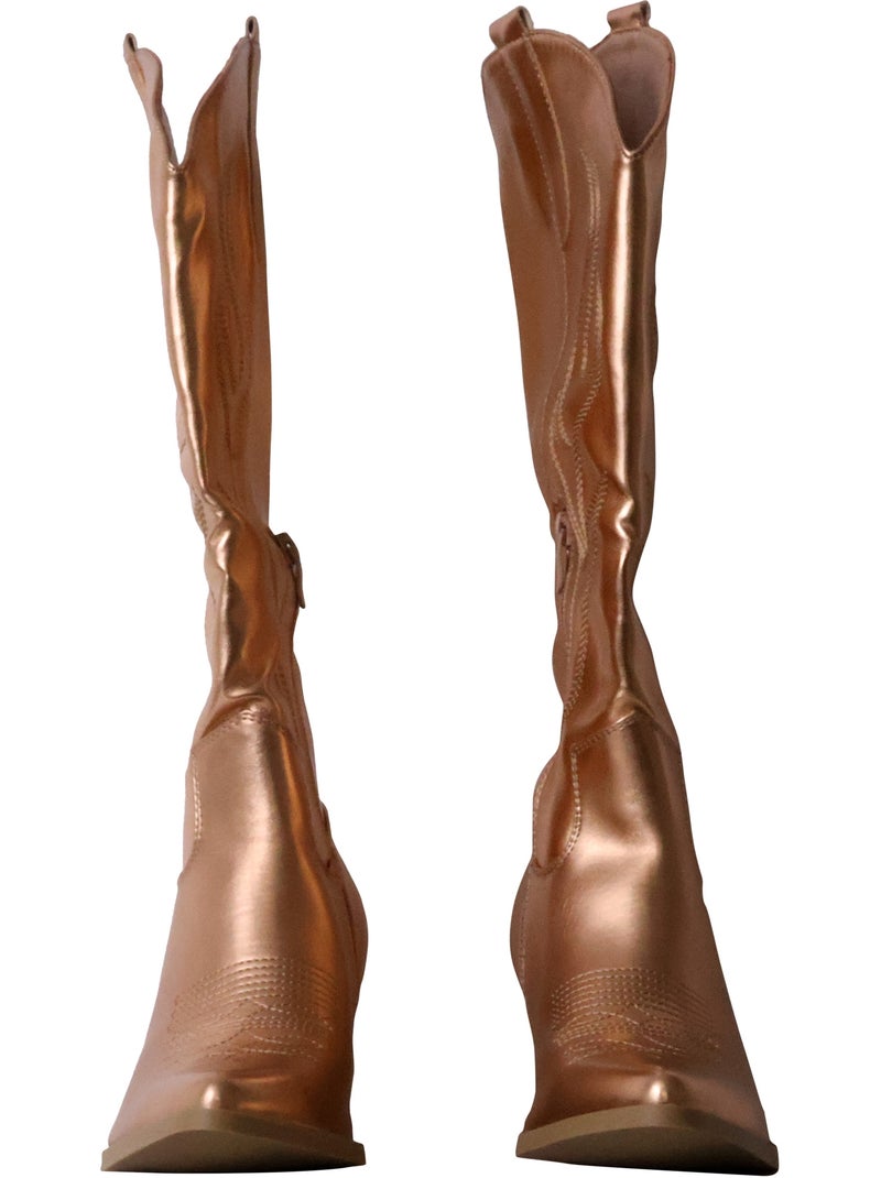 Bottes à Zip Findlay Beige - Kiabi