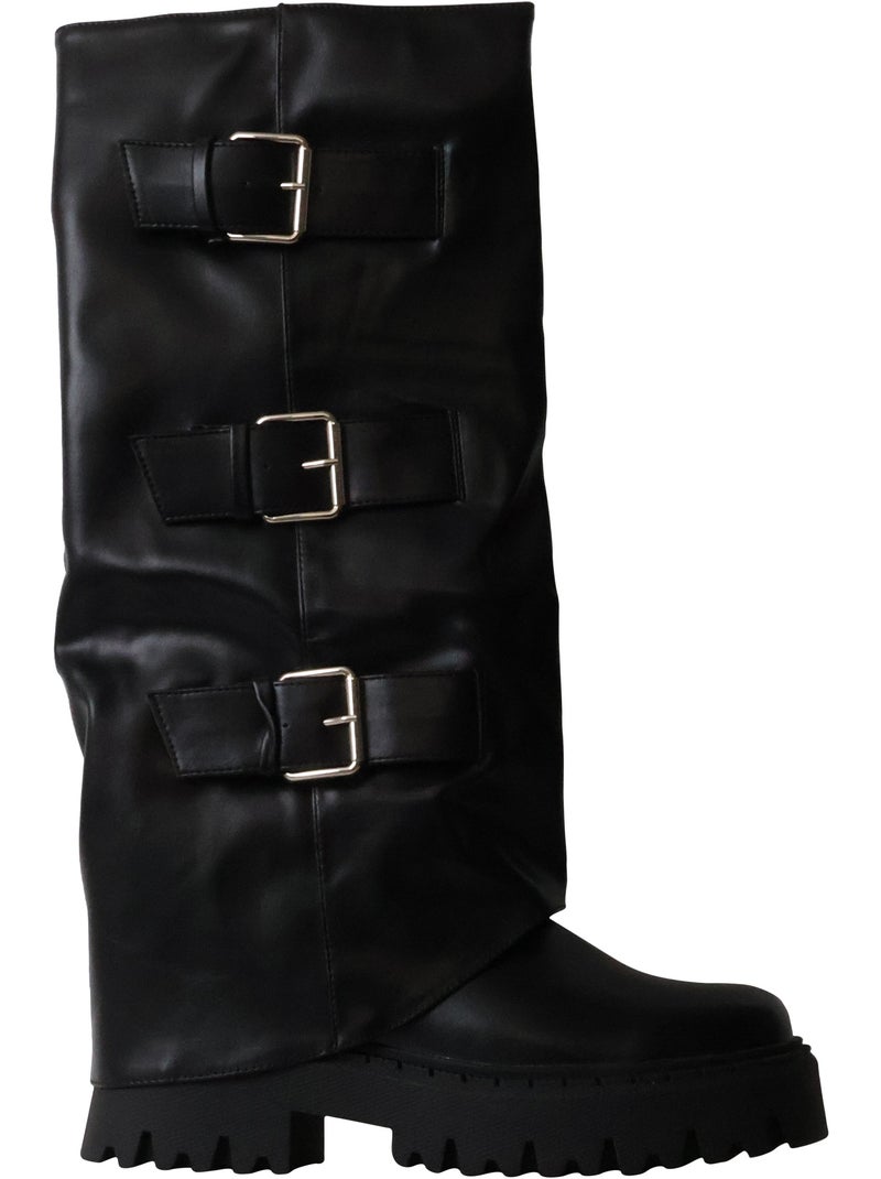 Bottes à zip joia Noir - Kiabi