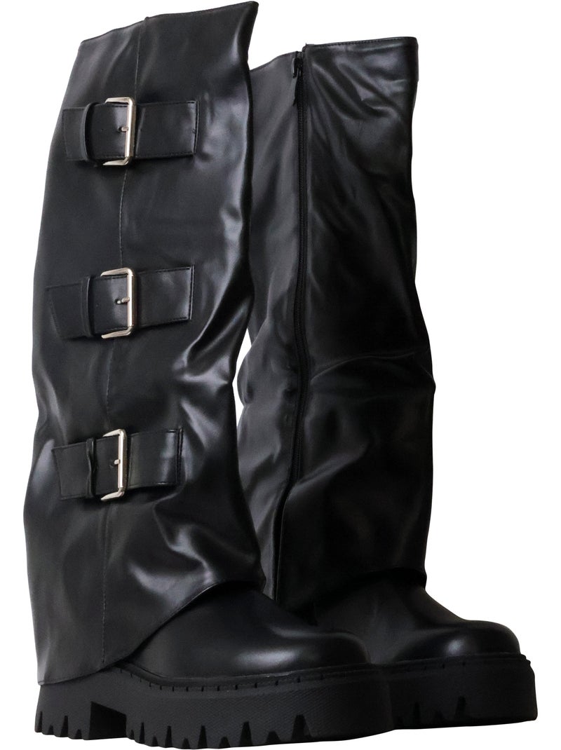 Bottes à zip joia Noir - Kiabi