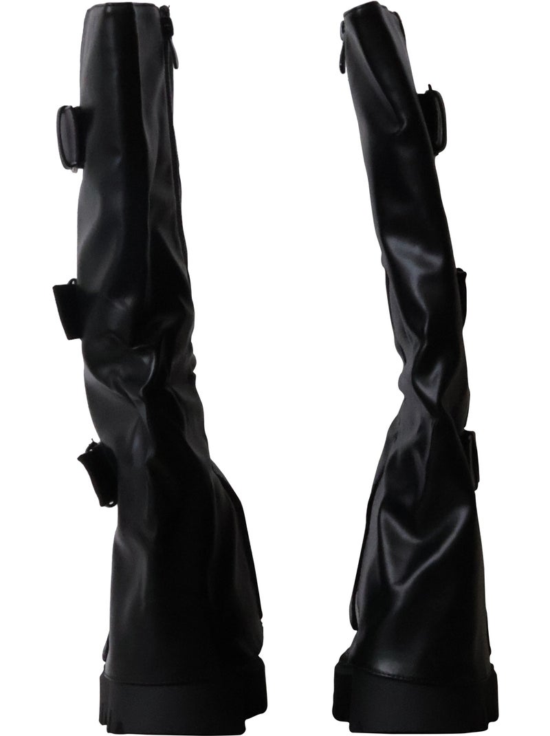Bottes à zip joia Noir - Kiabi