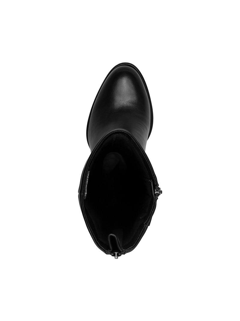 Bottes à Zip Tamaris Noir - Kiabi
