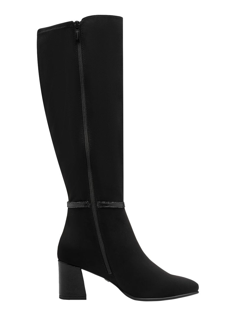 Bottes à Zip Tamaris Noir - Kiabi