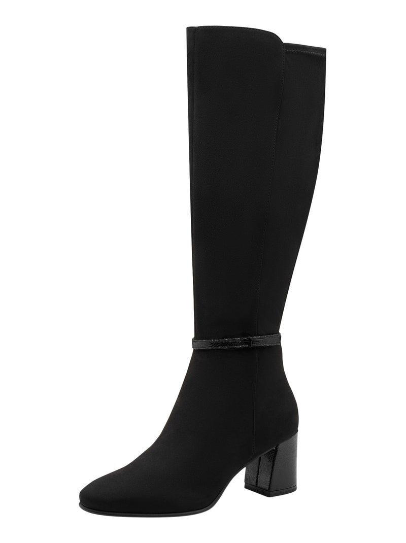 Bottes à Zip Tamaris Noir - Kiabi