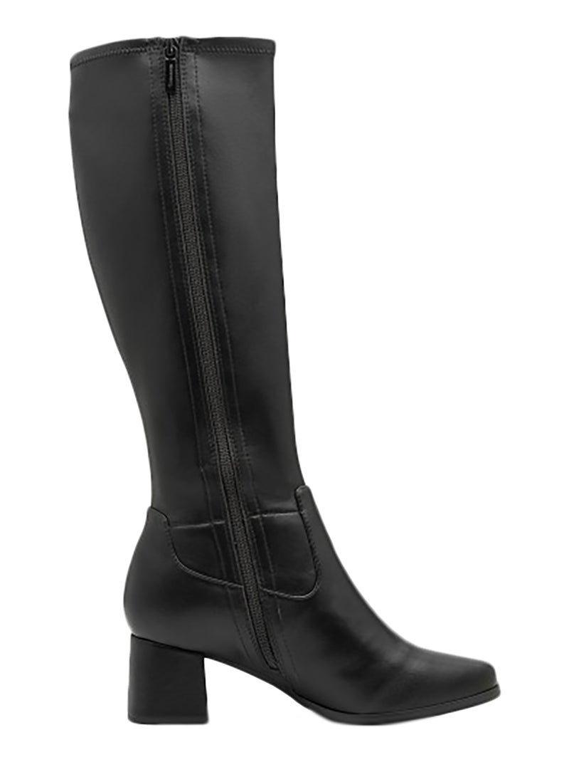 Bottes à Zip Tamaris Noir - Kiabi