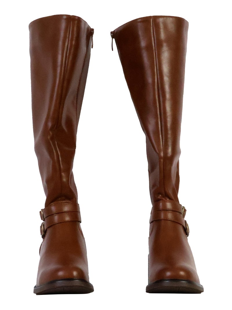 Bottes à Zip The Divine Factory Camel - Kiabi