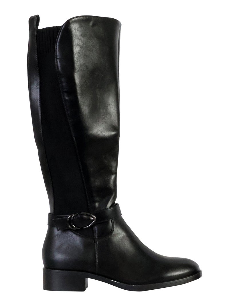 Bottes à Zip The Divine Factory Noir - Kiabi