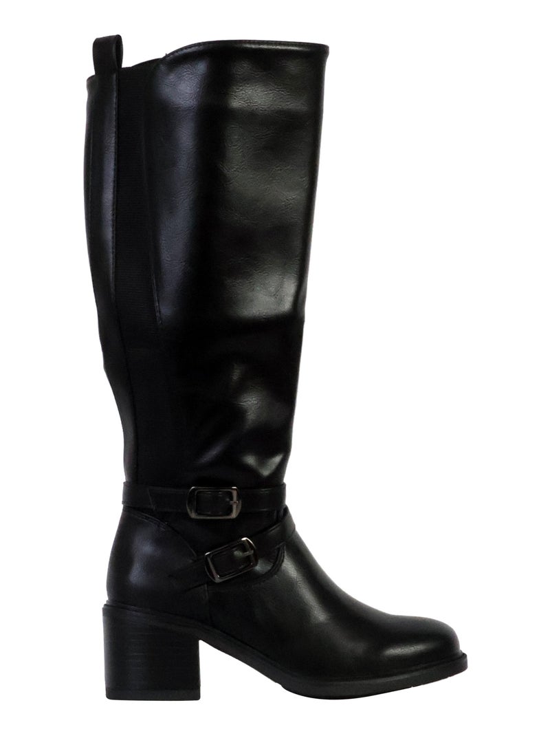 Bottes à Zip The Divine Factory Noir - Kiabi