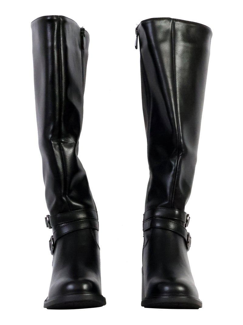 Bottes à Zip The Divine Factory Noir - Kiabi