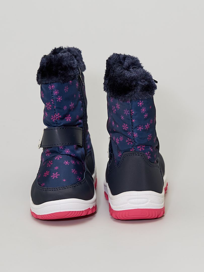 Luisaviaroma Fille Chaussures Bottes Bottes de neige Après-ski En Nylon Avec Patch Ourson 