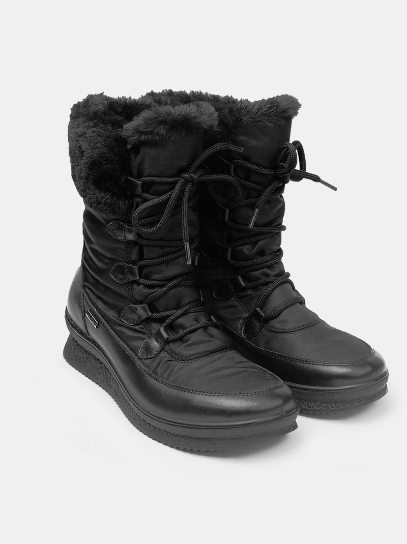 Bottes après-ski confortables Noir - Kiabi