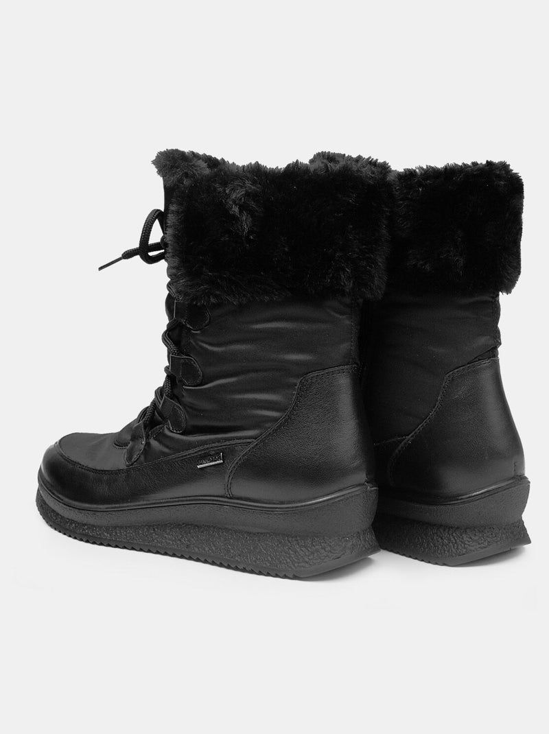 Bottes après-ski confortables Noir - Kiabi