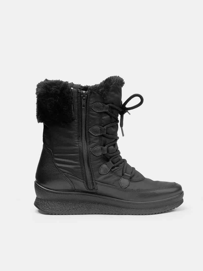 Bottes après-ski confortables Noir - Kiabi