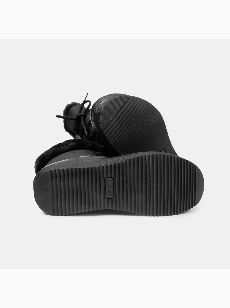 Bottes après-ski confortables Noir - Kiabi