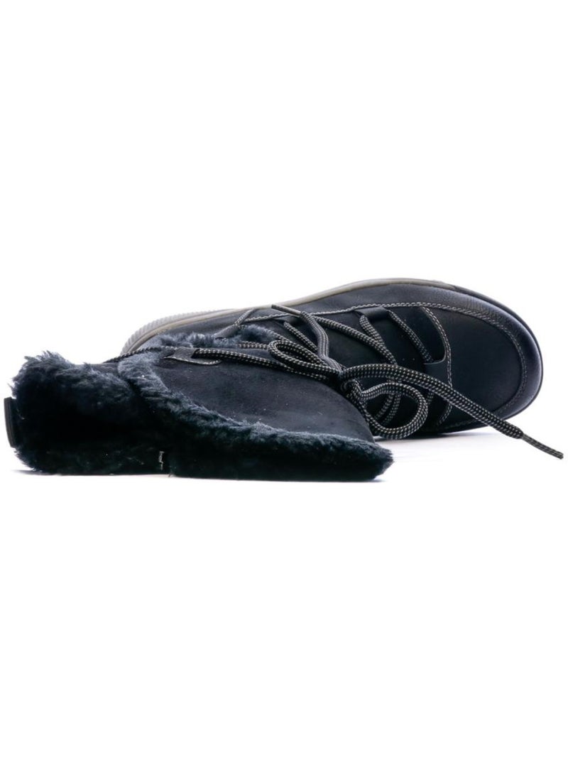 Bottes après-ski femme relife Noir - Kiabi