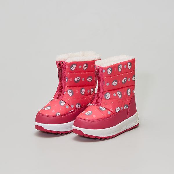 Bottes Apres Ski Bebe Fille Fuchsia Kiabi 00