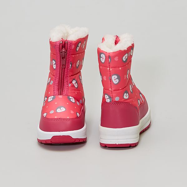 Bottes Apres Ski Bebe Fille Fuchsia Kiabi 00