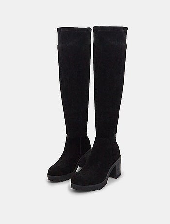 Bottes avec large talon BATA