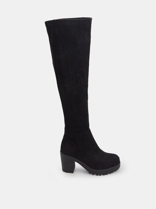 Bottes avec large talon BATA - Kiabi