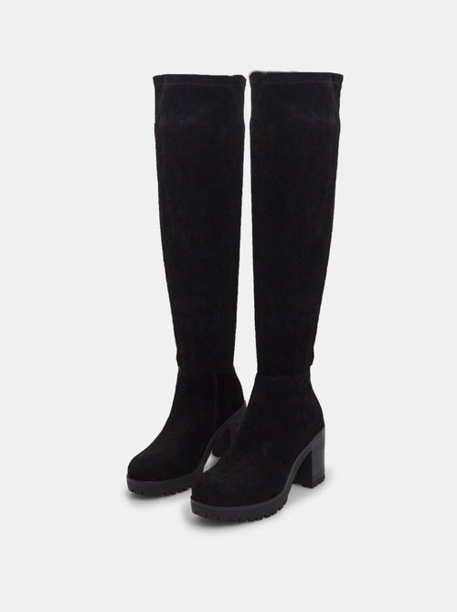 Bottes avec large talon BATA - Kiabi