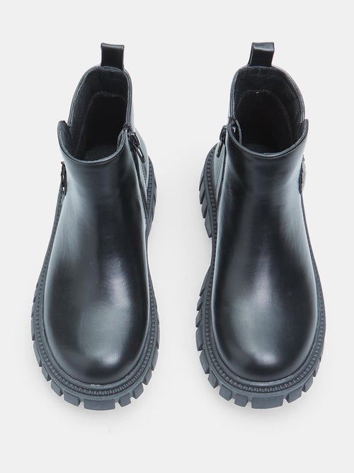 Bottes avec patch en forme de coeur BATA - Kiabi