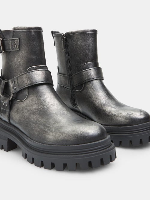 Bottes avec semelle track BATA - Kiabi