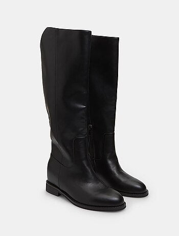 Bottes avec talon compensé intérieur BATA